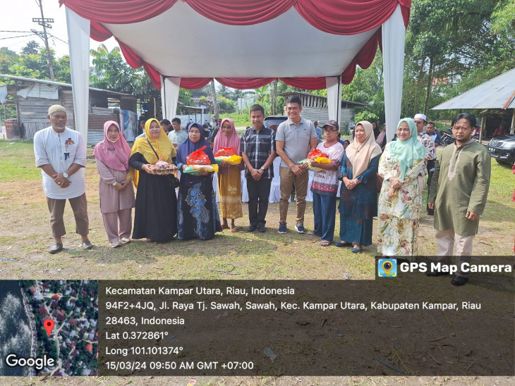 Gerakan Pangan Murah di Desa Sawah Kecamatan Kampar Utara