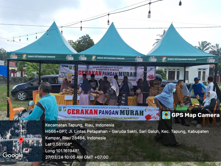 Gerakan Pangan Murah (GPM) di Desa Sari Galuh