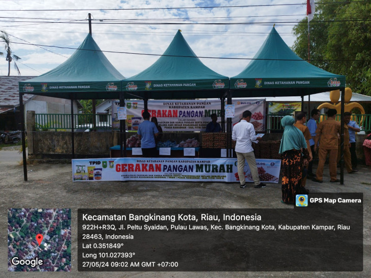 Gerakan Pangan Murah (GPM) di Desa Pulau Lawas