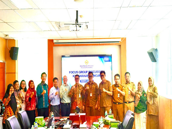 Focus Group Discussion (FGD) Ketahanan Pangan di Kantor BPK Perwakilan Riau