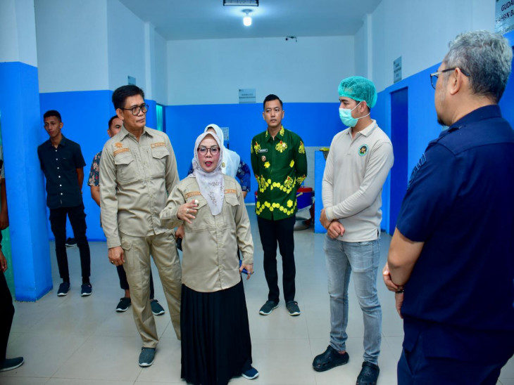Ketua Satgas MBG Kampar Tinjau Dua Lokasi SPPG, Pastikan Program MBG Sesuai SOP