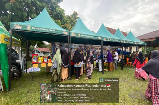 Gerakan Pangan Murah Digelar di Desa Kinantan, Warga Antusias Dapatkan Pangan Harga Terjangkau