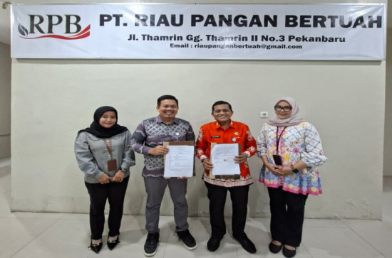 Perkuat Ketahanan Pangan, Pemkab Kampar Gandeng BUMD Pangan Provinsi Riau