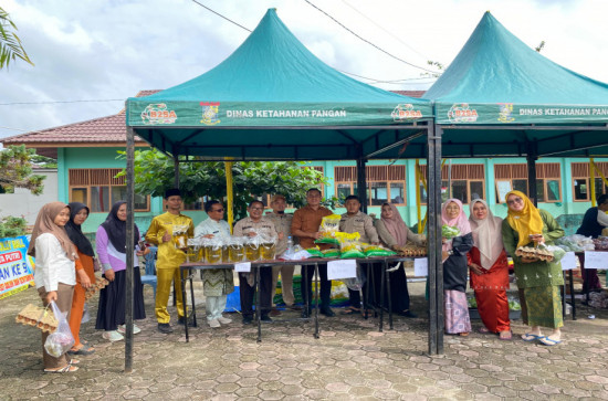 Dinas Ketahanan Pangan Gelar Gerakan Pangan Murah di Desa Laboy Jaya