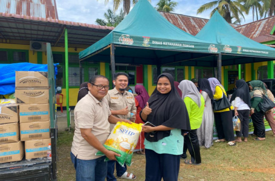 Gerakan Pangan Murah Digelar di Desa Tanjung, Warga Serbu Sembako Harga Terjangkau